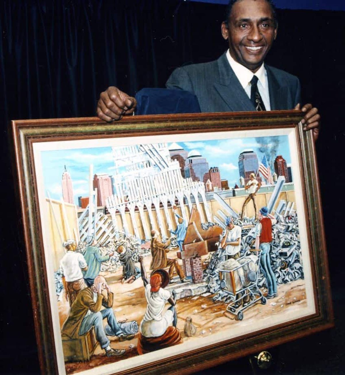 „Picasso din vestiar”.  Ernie Barnes a umplut galeriile de artă cu fotbal american, box și baschet