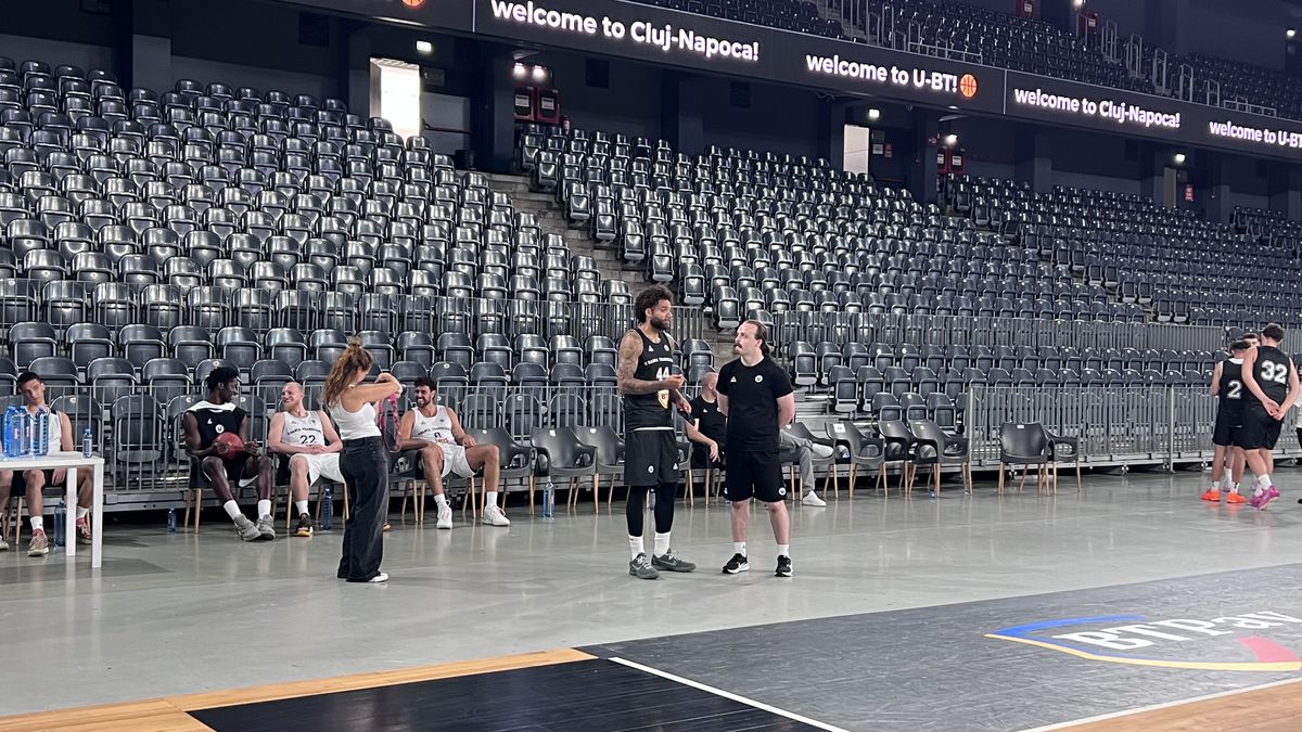 Primele impresii de la Cluj ale lui Jeffery Taylor, baschetbalist cu 7 sezoane la Real Madrid, și ale lui Daron Russell, spectaculosul fundaș american