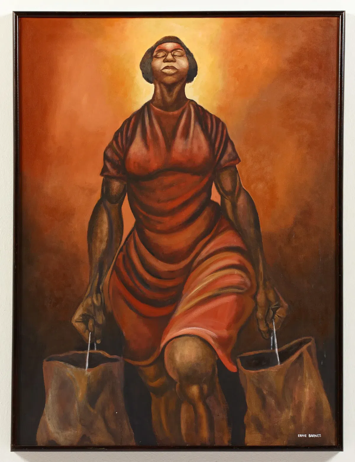 „Picasso din vestiar”.  Ernie Barnes a umplut galeriile de artă cu fotbal american, box și baschet