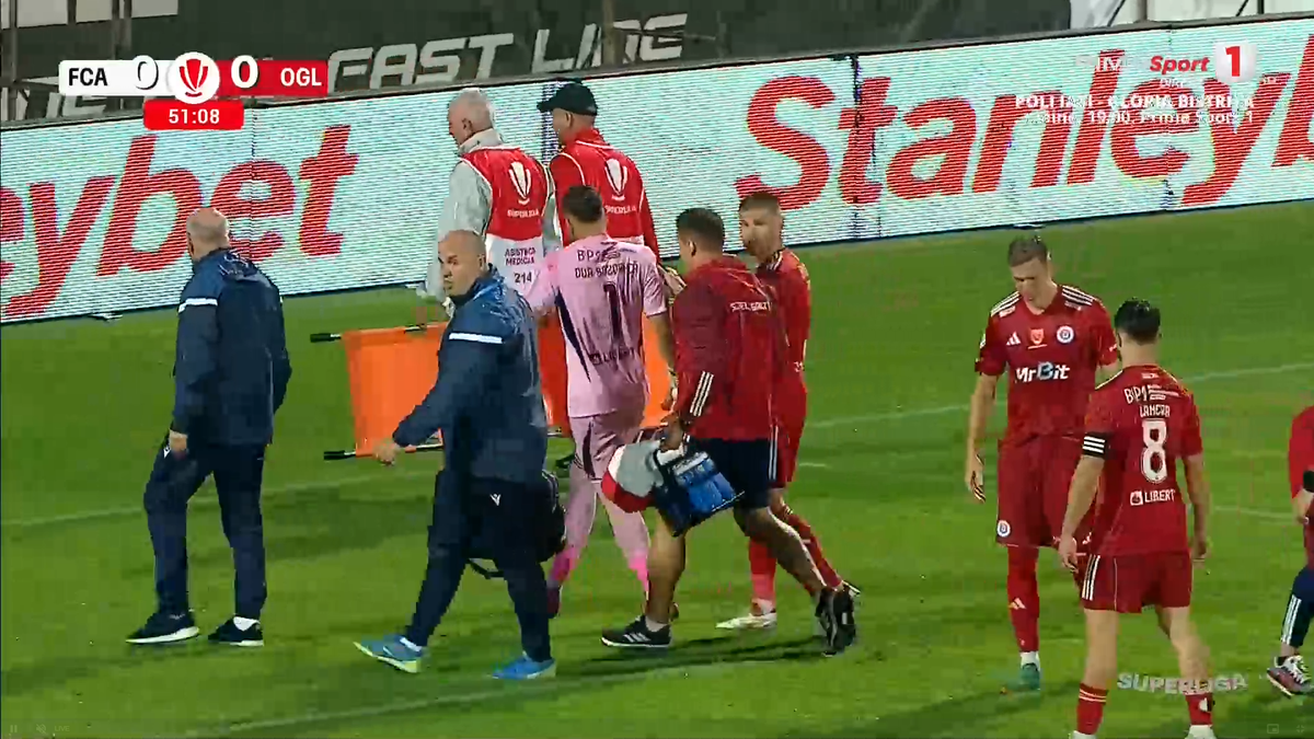 Dur Bozoancă, accidentat în Argeș - Oțelul