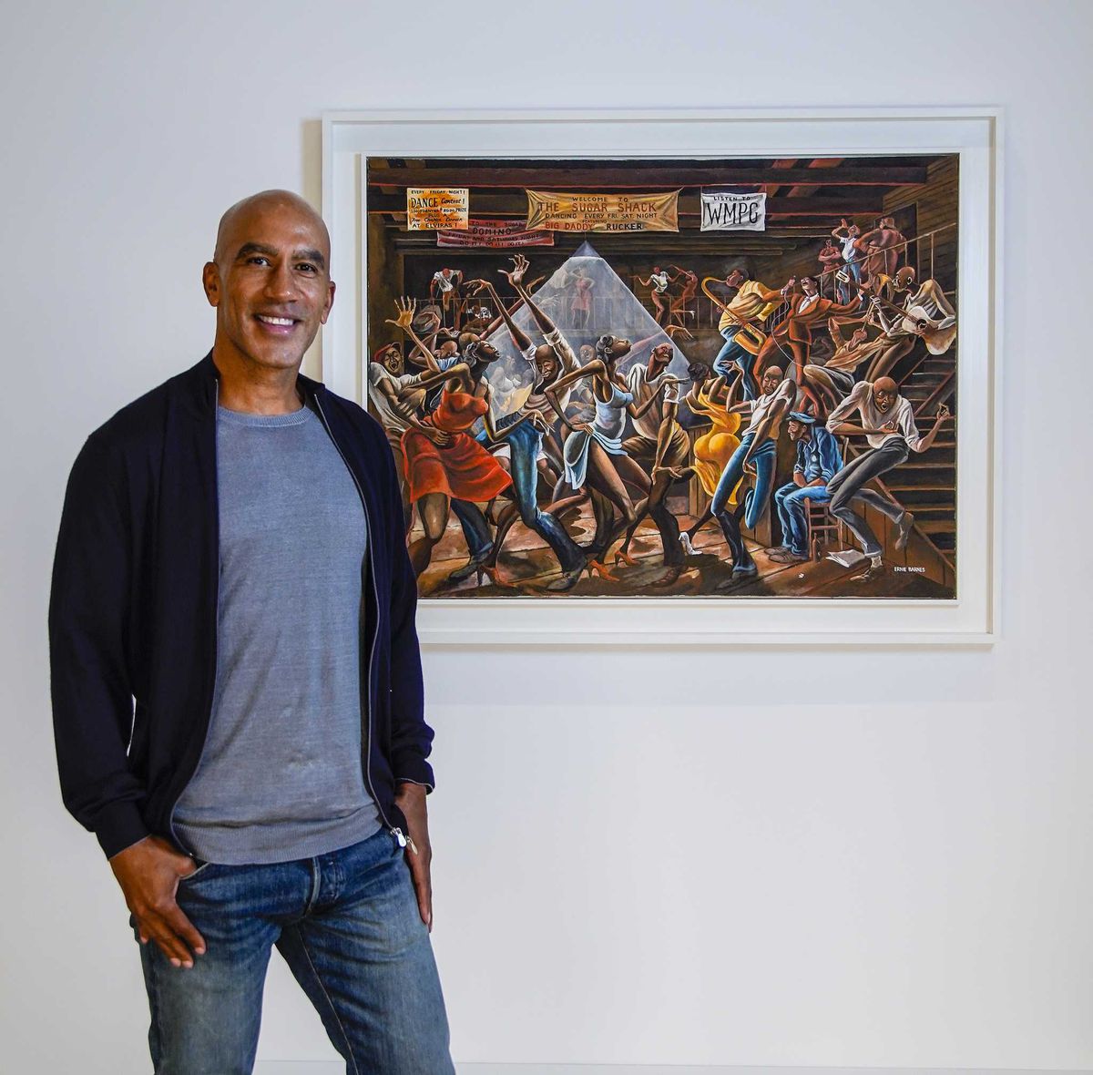 „Picasso din vestiar”.  Ernie Barnes a umplut galeriile de artă cu fotbal american, box și baschet