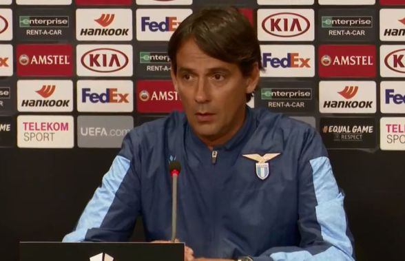 CFR CLUJ - LAZIO // VIDEO Remarcatul lui Simone Inzaghi din echipa CFR-ului + Ce spune antrenorul despre Ștefan Radu