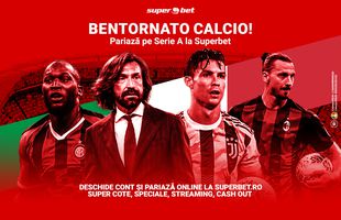 Alt sezon, aceeași întrebare: continuă hegemonia lui Juventus? Pariază la Superbet pe campionatul italian!