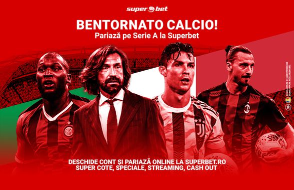 Alt sezon, aceeași întrebare: continuă hegemonia lui Juventus? Pariază la Superbet pe campionatul italian!