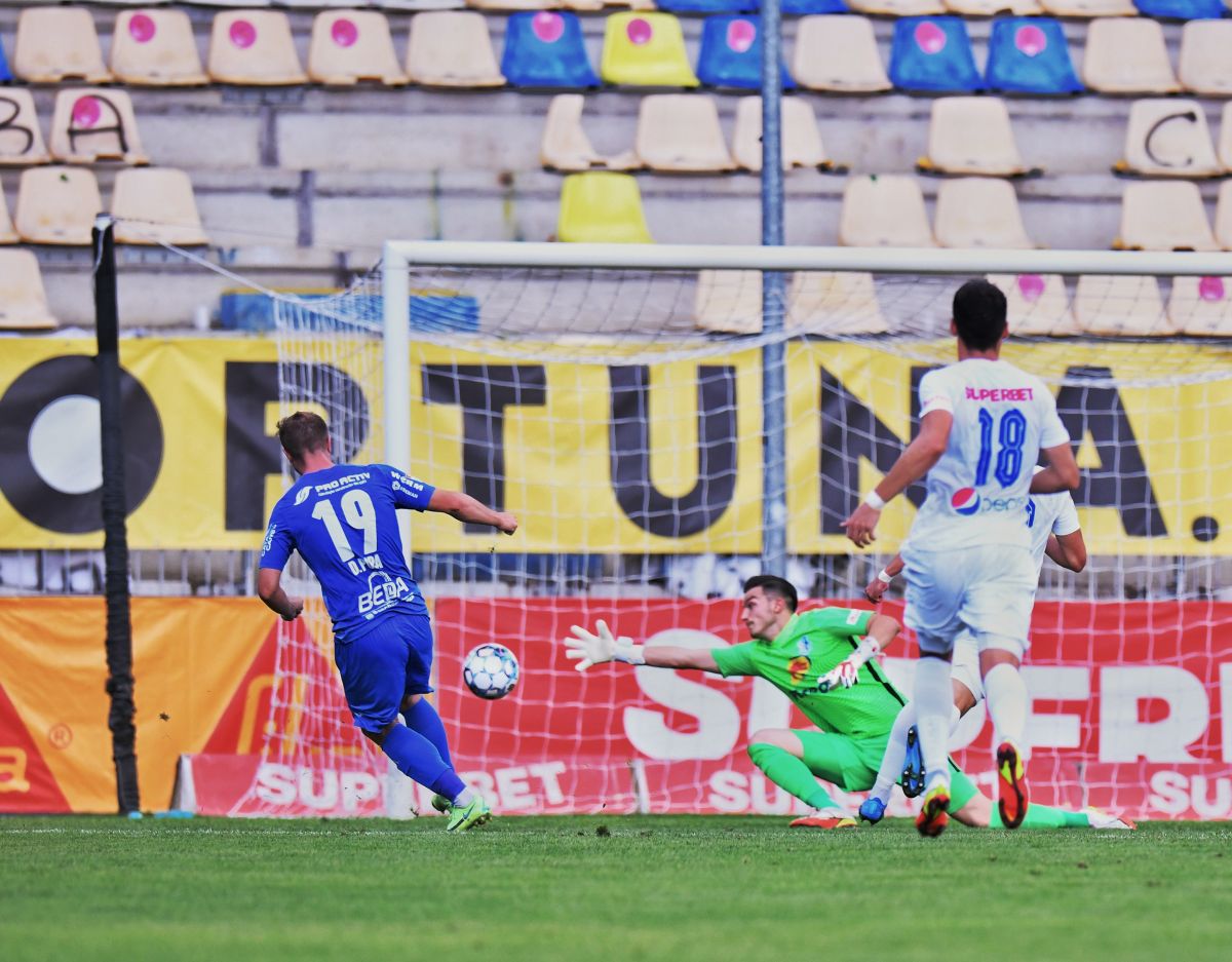 Chindia - Farul 2-0 » Fundașul de națională l-a „îngropat” pe Hagi! Al doilea eșec al sezonului pentru dobrogeni