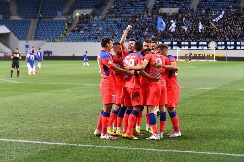 FCSB a învins-o pe FCU Craiova, scor 1-0, în runda #9 din Liga 1.