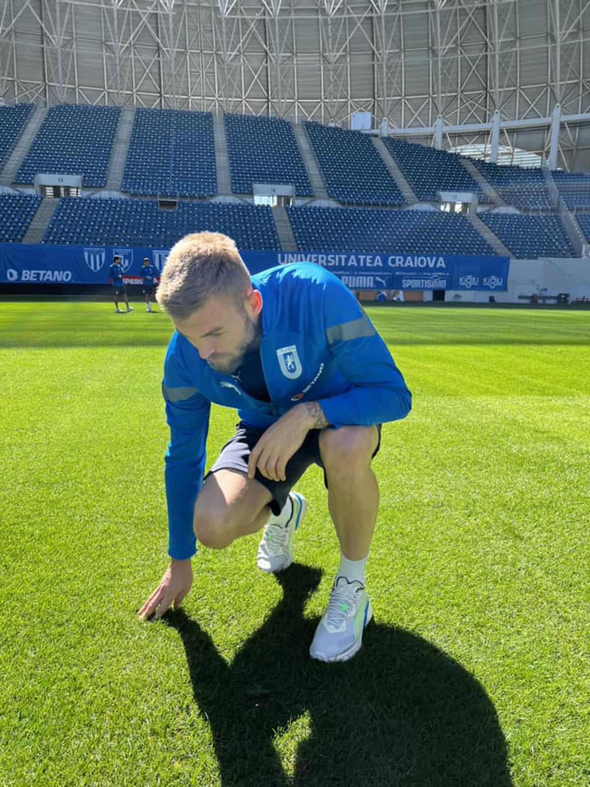 CSU Craiova - FCSB, gazon