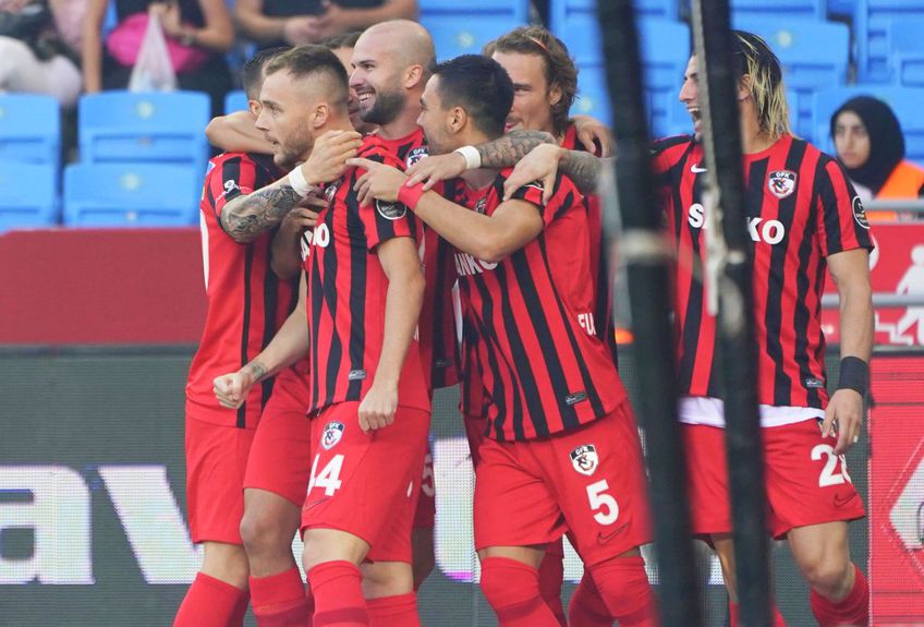 Alexandru Maxim (32 de ani) a marcat un gol încântător în remiza scoasă de Gaziantep pe terenul campioanei Trabzonspor, scor 2-2.