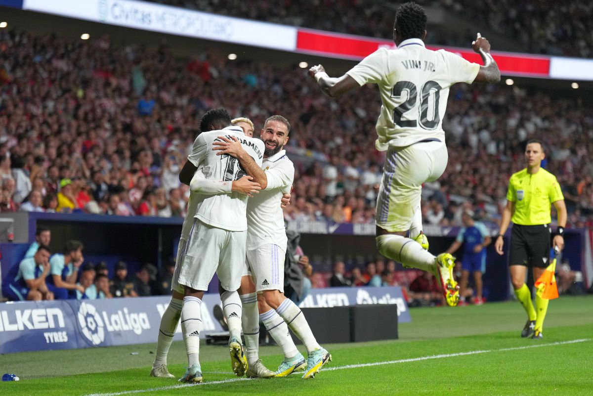 Atletico Madrid - Real 1-2. Campioana se impune pe Metropolitano și are procentaj maxim în La Liga