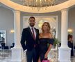 Marius Lăcătuș și soția acestuia, nașii cuplului Maria Simion și Alexandru » Fostul fotbalist a atras toate privirile la nunta creatoarei de modă