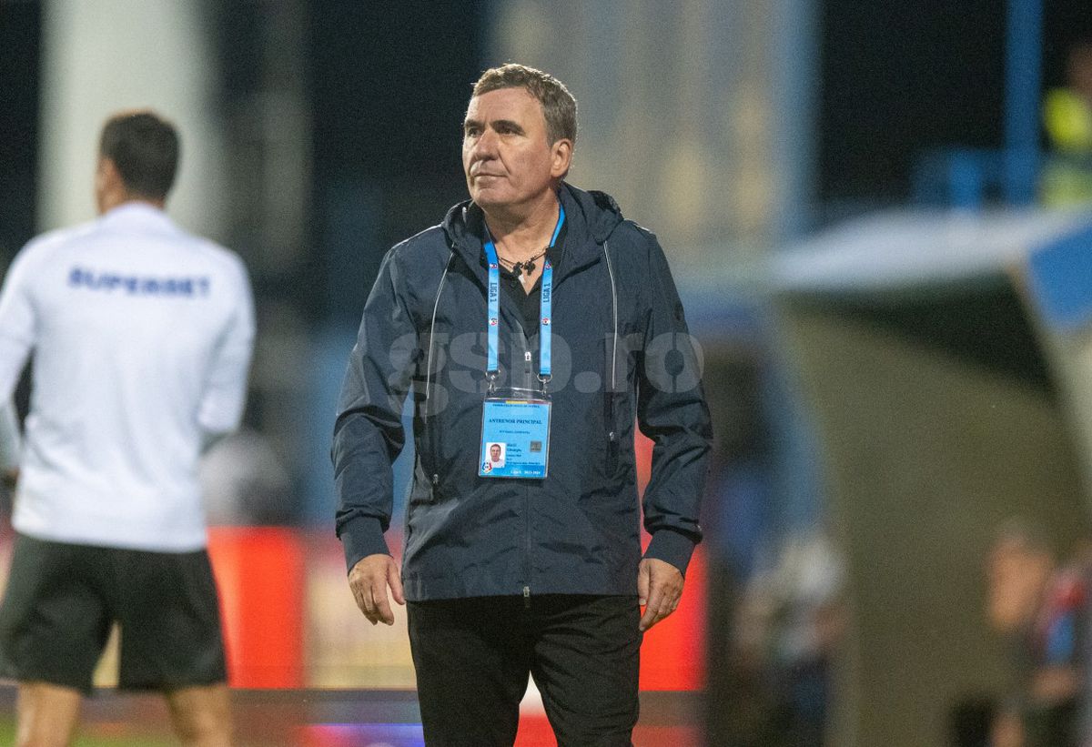 Gică Hagi, nervos după FCSB - Farul