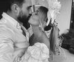 Marius Lăcătuș și soția acestuia, nașii cuplului Maria Simion și Alexandru » Fostul fotbalist a atras toate privirile la nunta creatoarei de modă