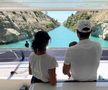 La bordul iahtului privat „Great White”, Rafa, Xisca și fiul lor s-au deconectat vara trecută în apele liniștite din Insulele Ionice: au vizitat Corfu, Ithaca, Meganisi și alte destinații renumite din Grecia