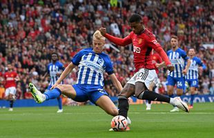 Banii nu garantează succesul! Primul „11” al lui Brighton din victoria cu Manchester United a costat cât salariul pe un an al lui Rashford