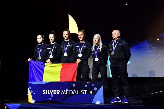 Echipa României pe treapta a doua a podiumului FOTO ETTU