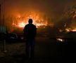 Incendii devastatoare în nordul Portugaliei. Foto: Imago Images