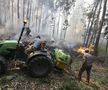 Incendii devastatoare în nordul Portugaliei. Foto: Imago Images