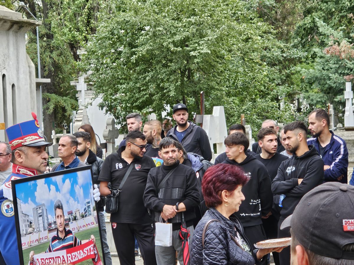 Gigi Mulțescu a fost înmormântat cu onoruri militare în Cimitirul „Reînvierea” » Peste 200 de oameni au venit să-și ia rămas-bun de la legenda lui Dinamo