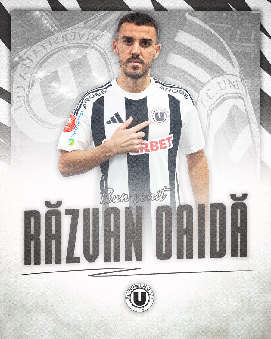 Răzvan Oaidă a semnat în Superliga și se bate la titlu! Contract pe doi ani pentru fostul mijlocaș de la FCSB și Rapid