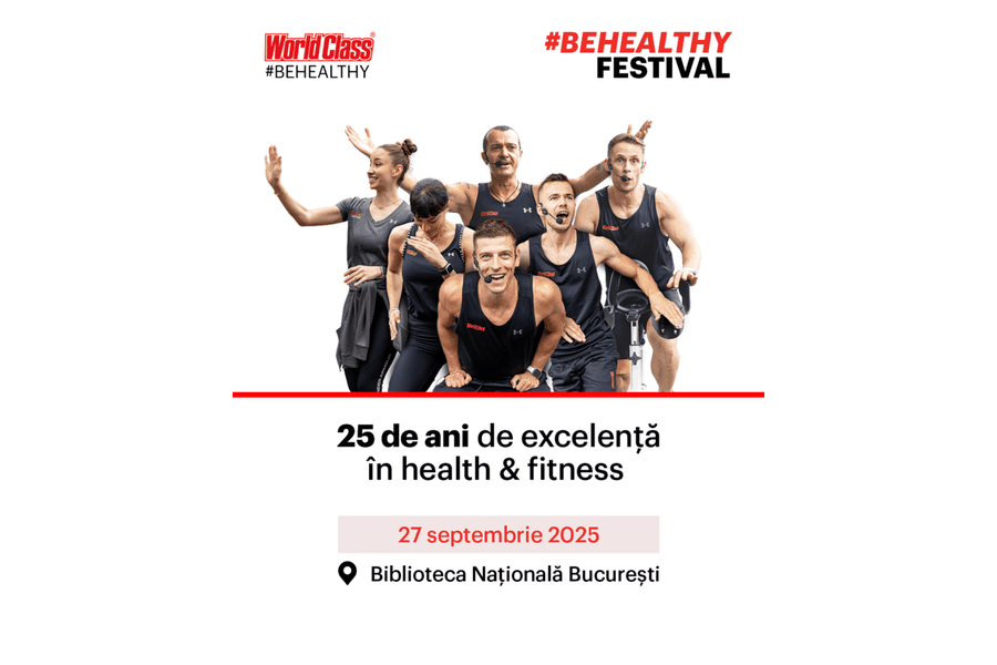 World Class România reunește comunitatea activă la București pentru cea de-a 11-a ediție a BeHealthy Festival