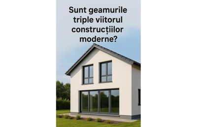 Sunt geamurile triple viitorul constructiilor moderne?