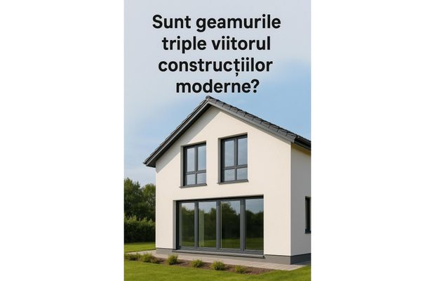 Sunt geamurile triple viitorul constructiilor moderne?