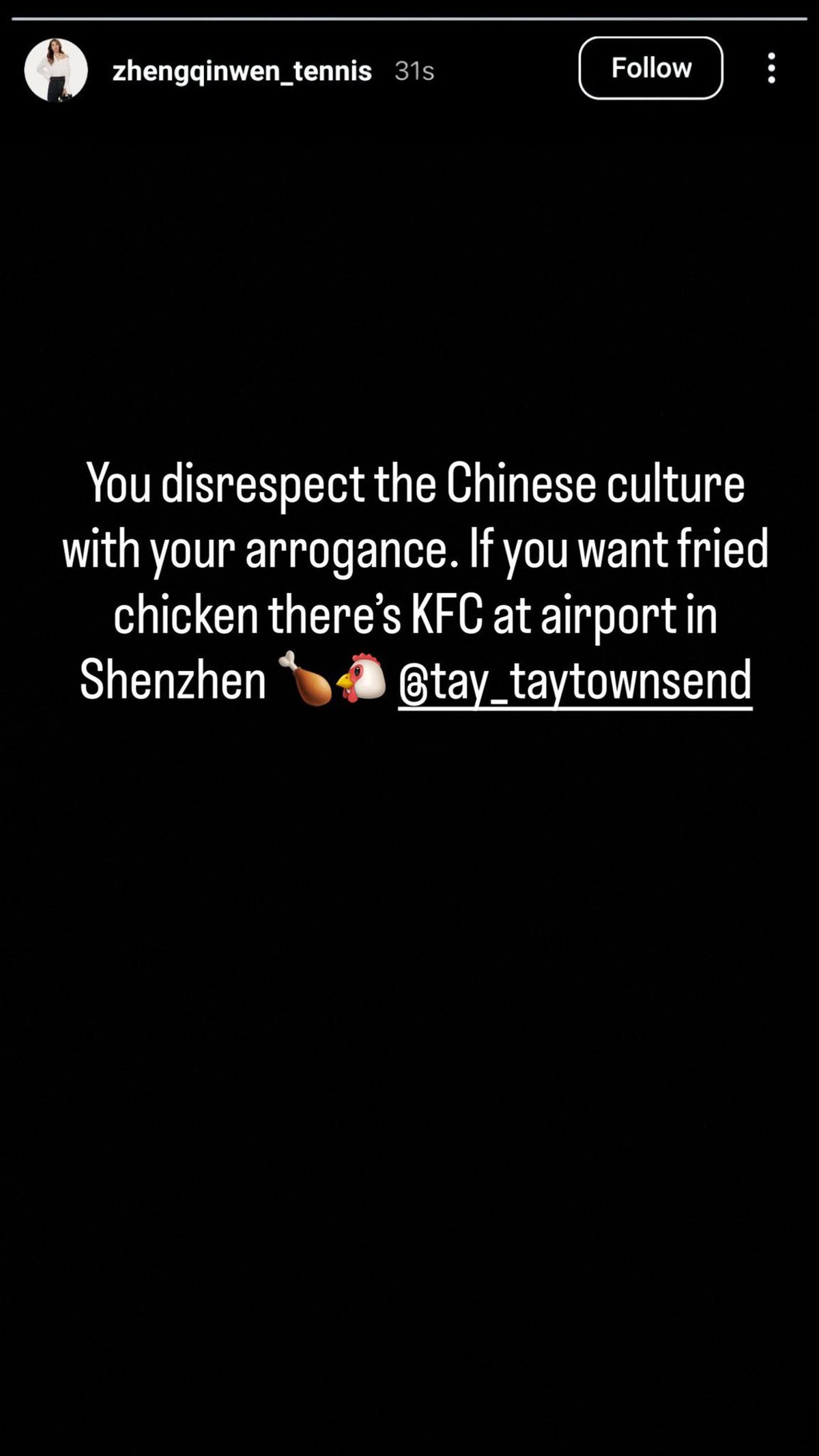 Americanca Townsend, șocată de mâncarea găsită în China, la Billie Jean King Cup » A ironizat „bucătăria” și a primit replica de la rivală: „Dacă vrei, e un KFC la aeroport”