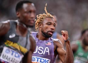 Fast and Furious: Noah Lyles s-a calificat cu cea mai bună performanță a sezonului în finala probei de 200 de metri de la Mondiale