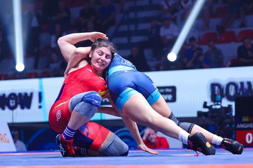 Alexandra Anghel în acțiune Foto: Imago Images