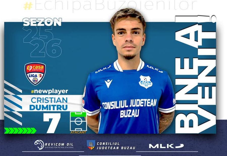 Cu ce echipă din România a semnat Cristian Dumitru, atacantul supranumit „Kun Aguero” de Mihai Stoica