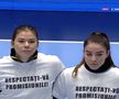 FOTO CSM București - Ferencvaros. Protest la startul meciului, în frunte cu Cristina Neagu: „Respectați-ne munca!”