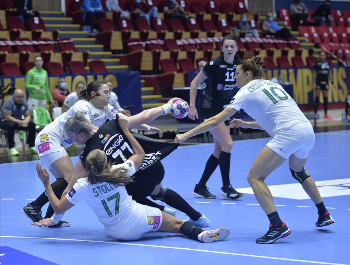 CSM BUCUREȘTI - FERENCVAROS 25-19. A revenit Neagu, au revenit victoriile! Cum arată clasamentul grupei A din Liga Campionilor