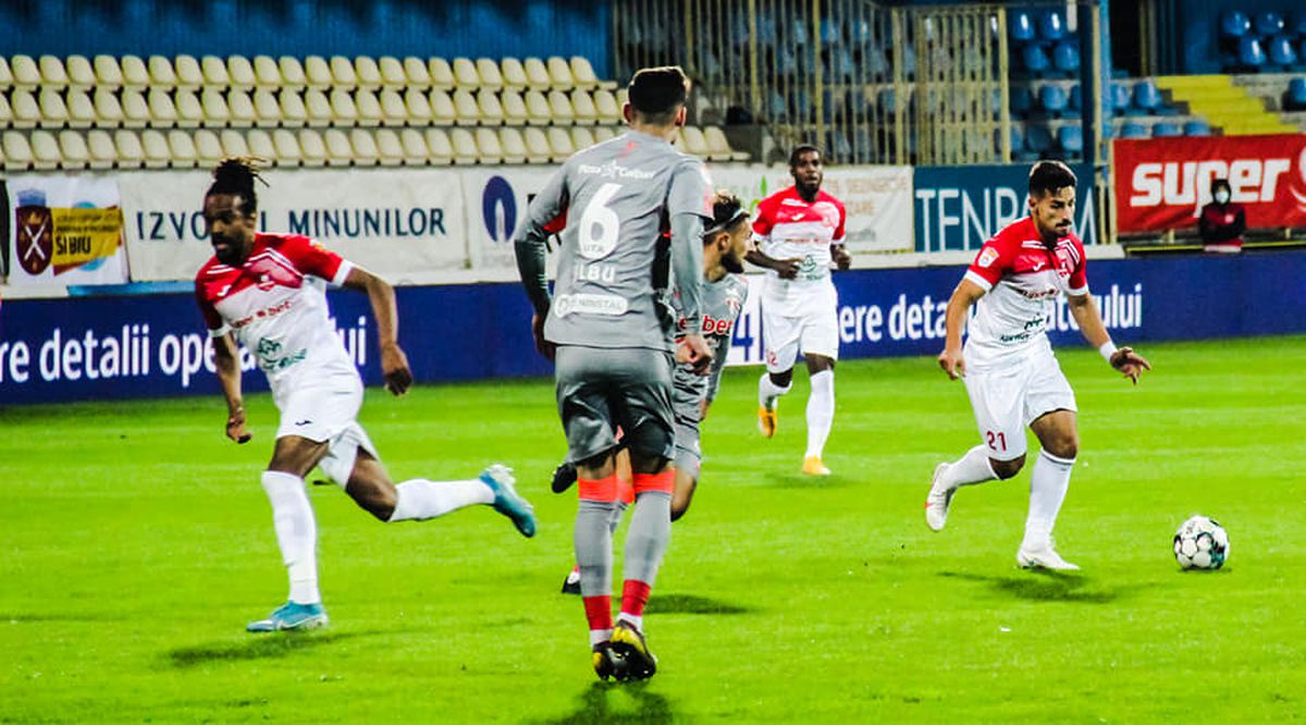 HERMANNSTADT - UTA 1-1 » Egal spectaculos la Mediaș! Cum arată clasamentul acum