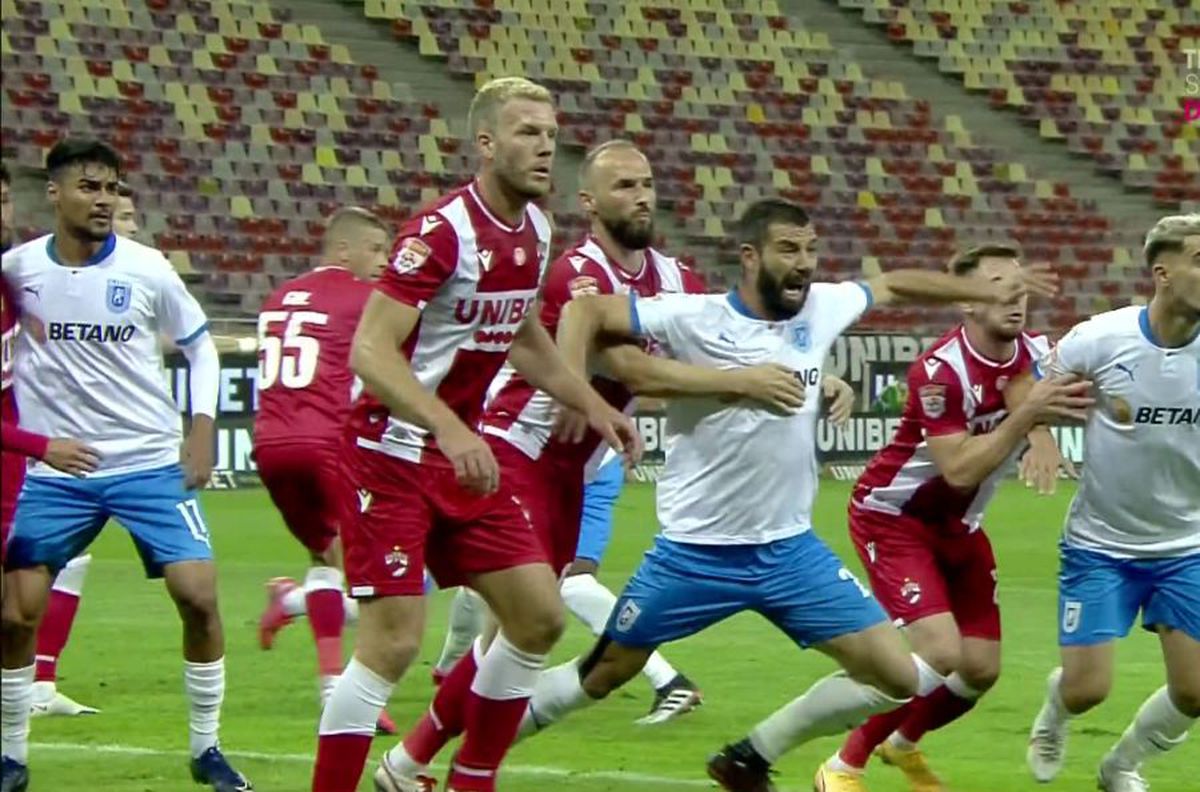 VIDEO + FOTO Dinamo - CS Universitatea Craiova, deblocat de imprudența lui Puljic! Ce a remarcat Porumboiu: „E de neconceput”