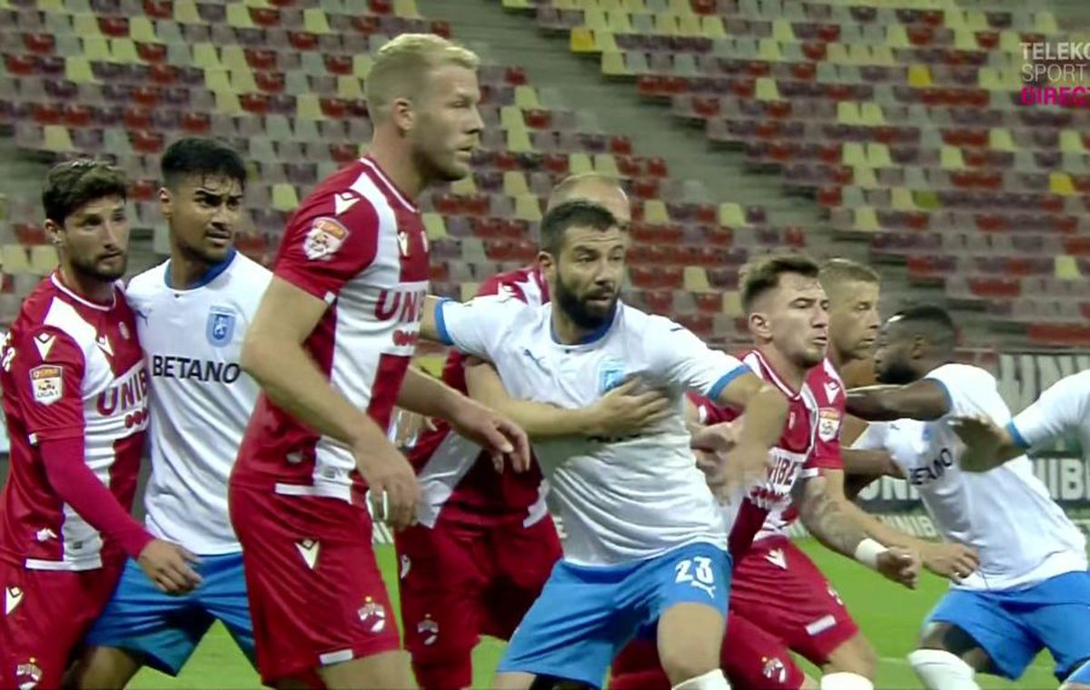 VIDEO + FOTO Dinamo - CS Universitatea Craiova, deblocat de imprudența lui Puljic! Ce a remarcat Porumboiu: „E de neconceput”