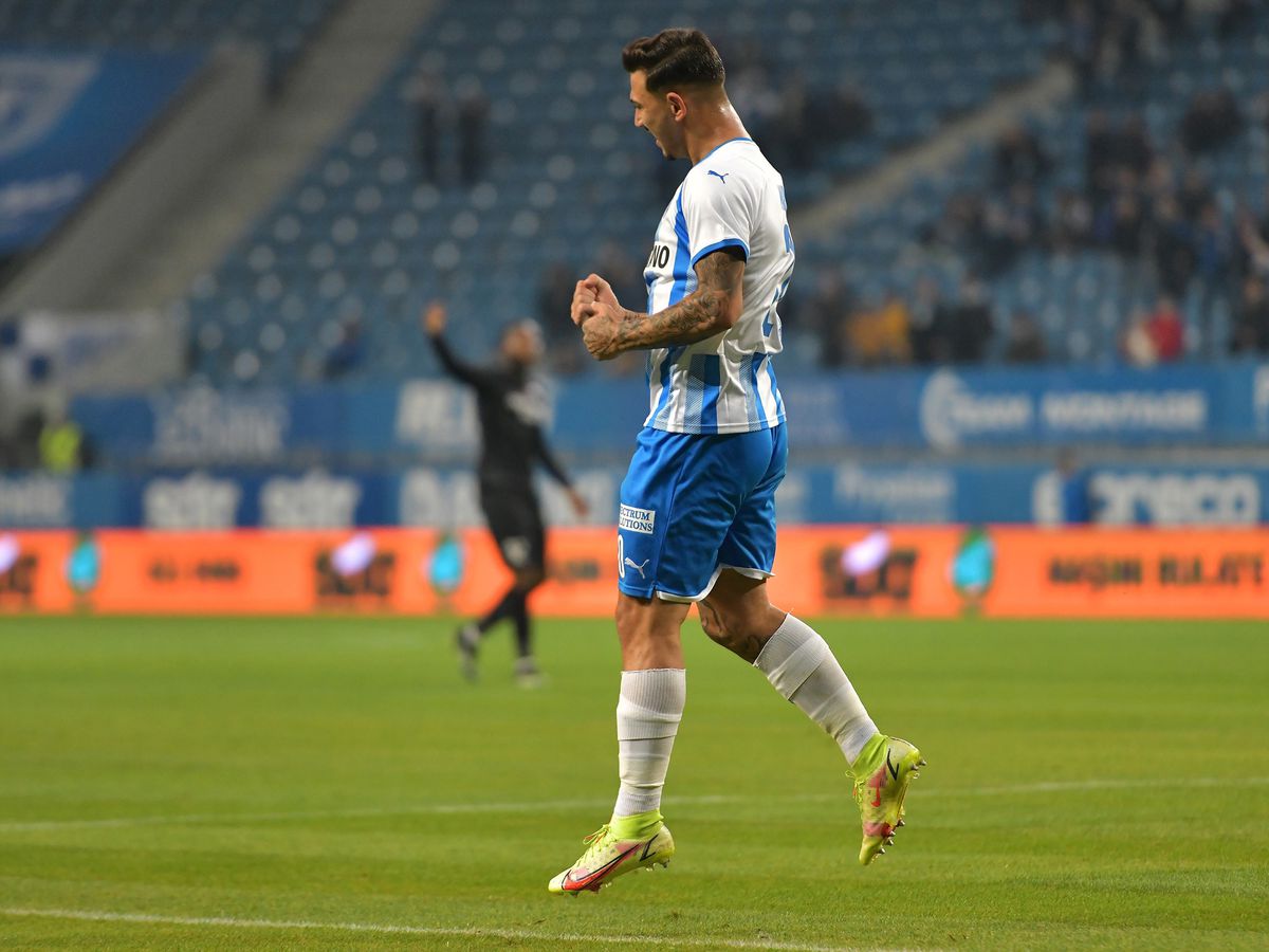 Fază inexplicabilă în CSU Craiova - Clinceni » „Centralul” Costreie, forțat să dea penalty! Ce spune Achim