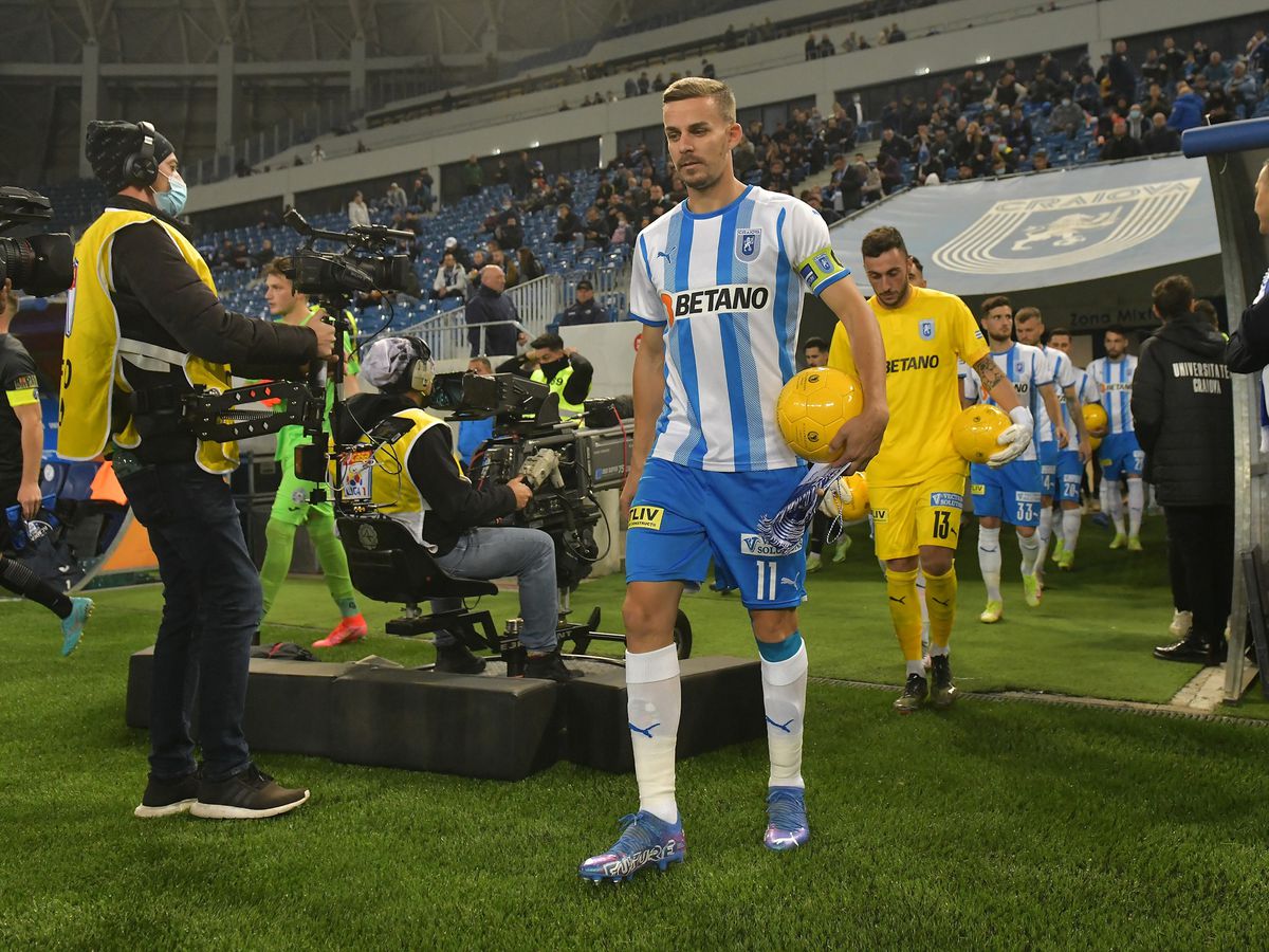 Fază inexplicabilă în CSU Craiova - Clinceni » „Centralul” Costreie, forțat să dea penalty! Ce spune Achim