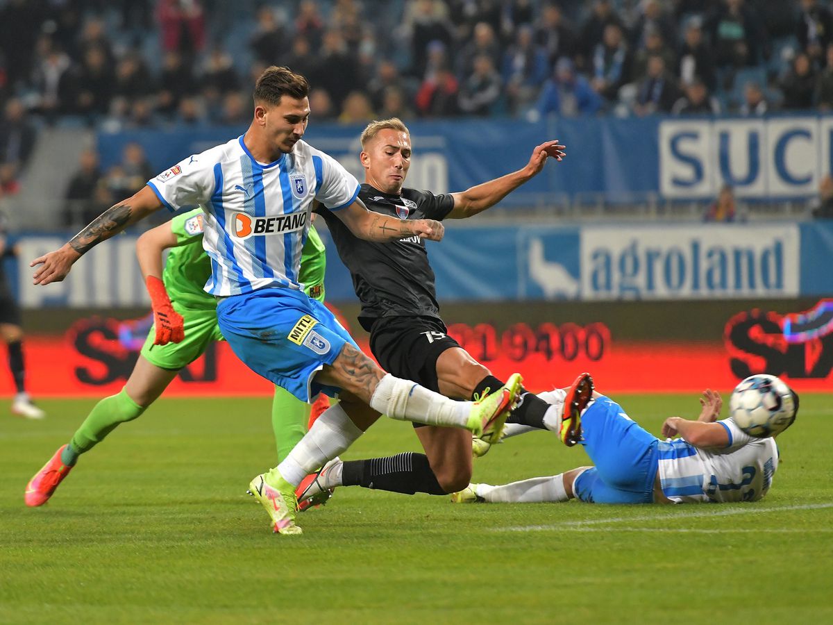 Fază inexplicabilă în CSU Craiova - Clinceni » „Centralul” Costreie, forțat să dea penalty! Ce spune Achim