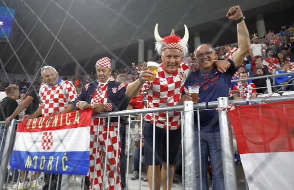 „Doresc răul echipei naționale!” » Ce au pățit opt suporteri croați care au scandat lozinci pro-naziste la meciul cu Turcia din preliminariile Euro 2024
