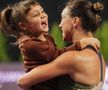 Patricia Țig alături de micuța Sofia într-un moment emoționant / FOTO Transylvania Open