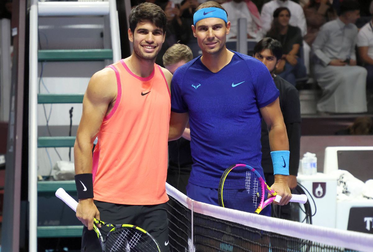 Carlos Alcaraz - Rafael Nadal, semifinală Six Kings Slam: „Regele a «murit», trăiască regele!”