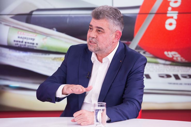 Prietenii lui Ovidiu - ediție alegeri prezidențiale. Invitat: Marcel Ciolacu (candidat PSD). FOTO: Ionuț Iordache (GSP.RO)