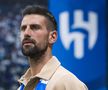 Novak Djokovic, premiat de clubul Al Hilal cu un tricou personalizat