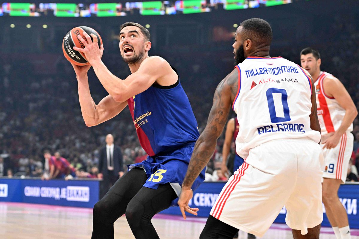 Steaua Roșie - Barcelona, derby-ul Euroligii de baschet, s-a jucat într-o atmosferă imposibil de descris în cuvinte » Bine că există imaginile!