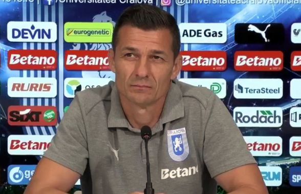 Costel Gâlcă, încrezător înainte de Farul - Universitatea Craiova: „Acesta este un plus pentru noi”