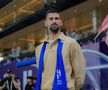 Ce au în comun Radu Petrescu și Novak Djokovic? Ambii au fost în centrul atenției la meciul liderului din Arabia Saudită