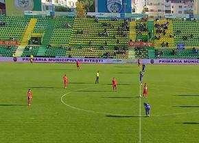 FC Argeș - Chindia: victorie pentru gazde într-un meci în care s-a marcat de două ori în două minute » Clasamentul actualizat + Programul etapei
