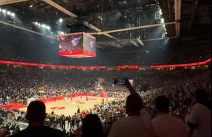 Steaua Roșie - Barcelona, derby-ul Euroligii de baschet, s-a jucat într-o atmosferă imposibil de descris în cuvinte » Bine că există imaginile!