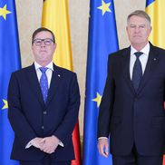 José Antonio Hernández Pérez-Solórzano, alături de președintele Klaus Iohannis / Sursă foto: Facebook