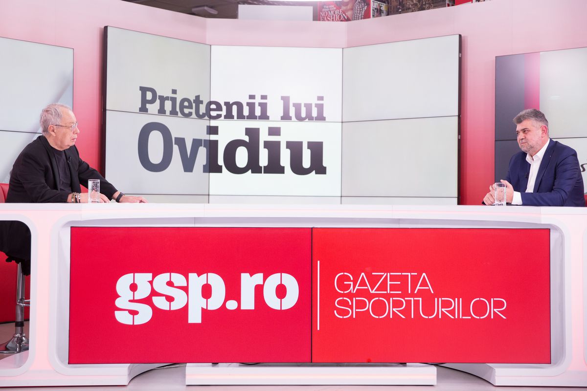 Marcel Ciolacu a dezvăluit cum vede conflictul FCSB - CSA: „Nu poți confisca un stadion pentru un proces cu emblema!” + Face turul Ligii 1: „Am ținut cu Steaua, Dinamo, Craiova, cu toate ...”